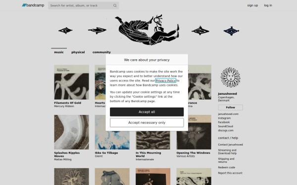 janushoved.bandcamp.com