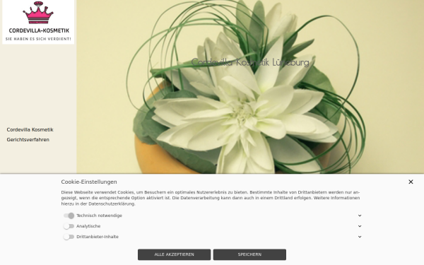 www.cordevilla-kosmetik.de