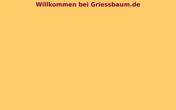 griessbaum.de