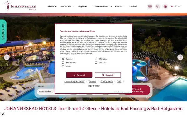 johannesbad-hotels.com