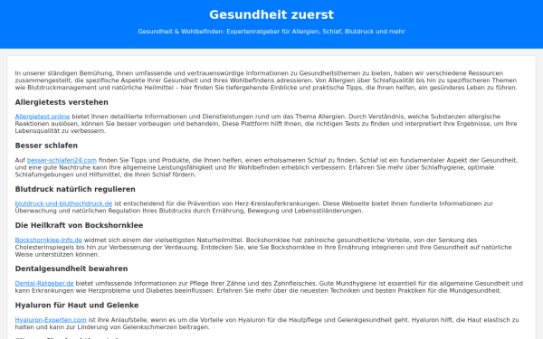 gesundheit-zuerst.com