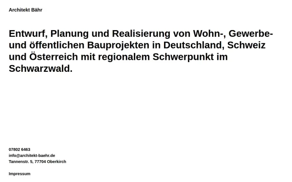 www.architekt-baehr.de