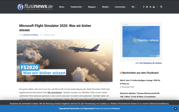 www.flusinews.de