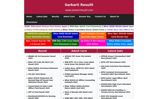 www.sarkariiresullt.com