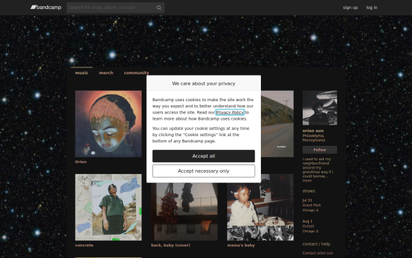 orionsun.bandcamp.com