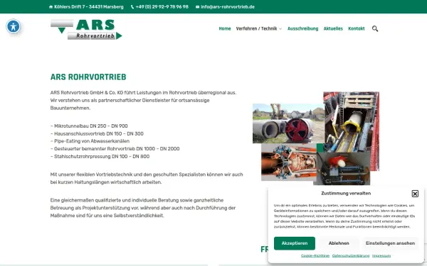 ars-rohrvortrieb.de