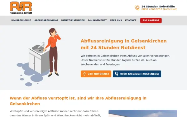 gelsenkirchen-abflussreinigung.de