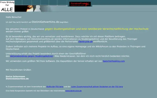 die-uni-gehoert-uns.de