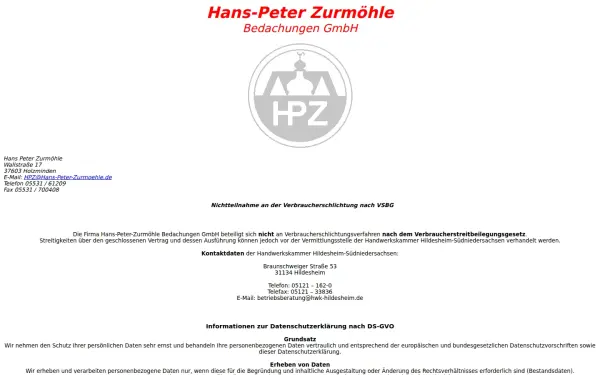 hans-peter-zurmoehle.de