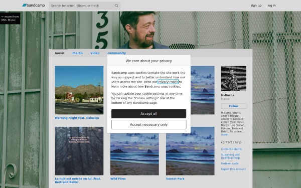 h-burns.bandcamp.com