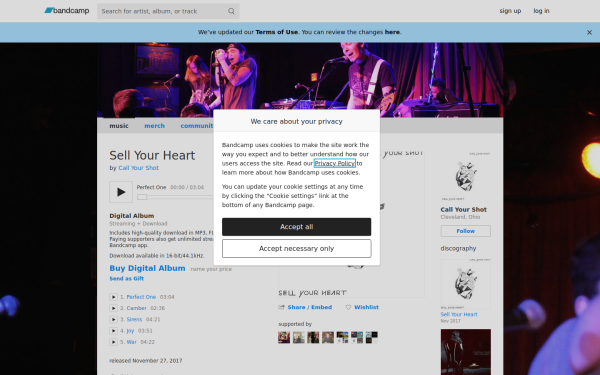 callyourshot.bandcamp.com