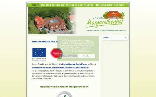 magarethenhof.de
