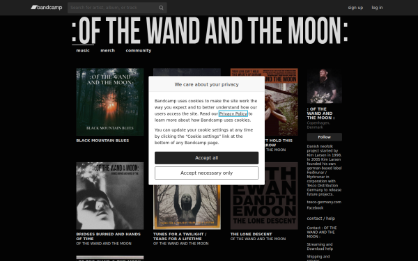 ofthewandandthemoon.bandcamp.com