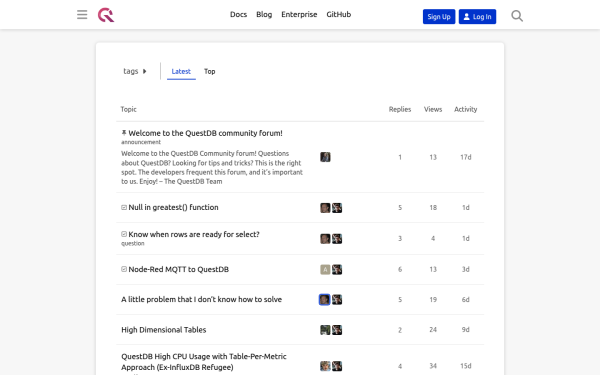 community.questdb.com
