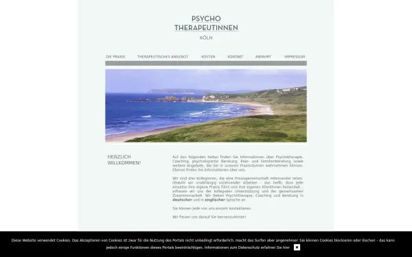 psychotherapeutinnen-koeln.de