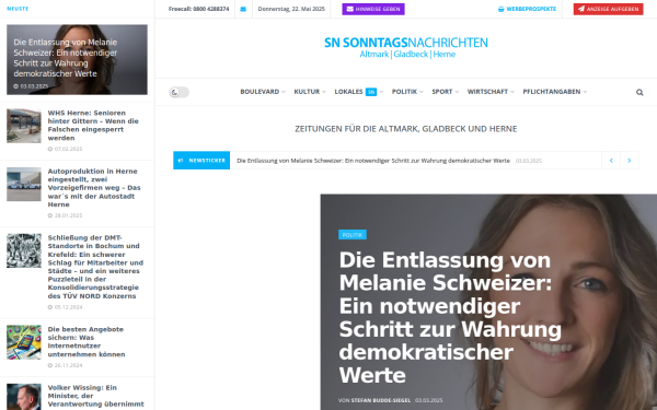 sonntagsnachrichten.news