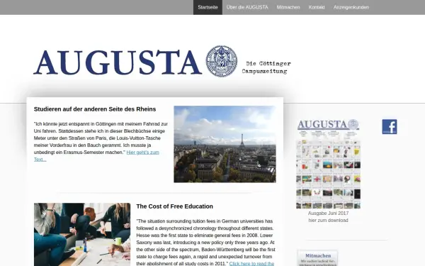 www.augusta-campuszeitung.de