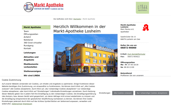 www.markt-apotheke-losheim.de