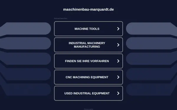 maschinenbau-marquardt.de