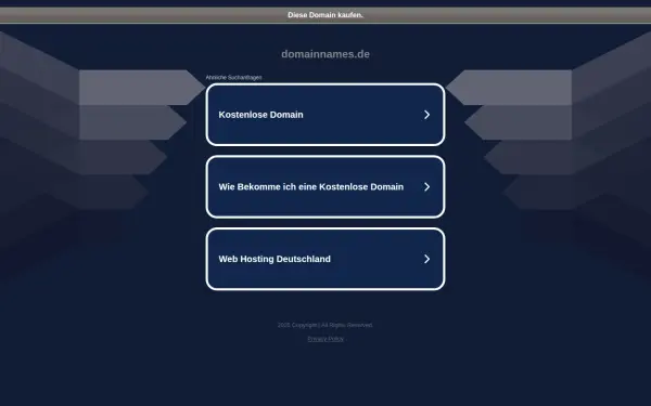 domainnames.de