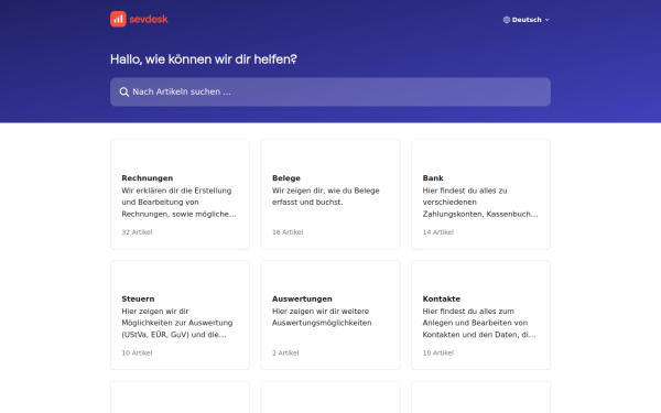 hilfe.sevdesk.de