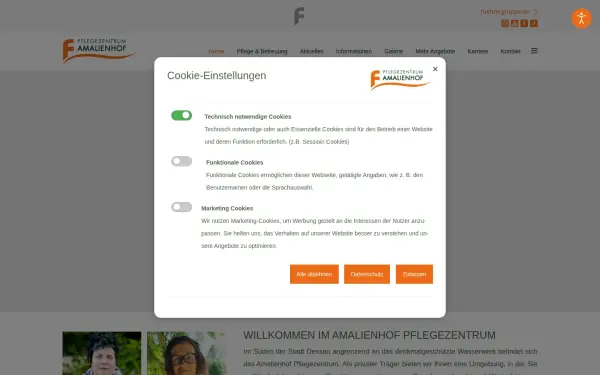 amalienhof-pflegezentrum.de
