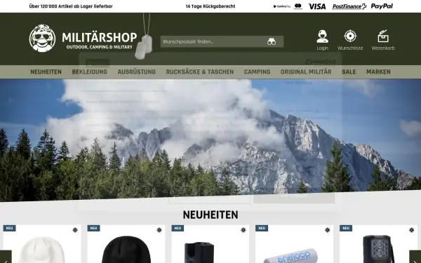 www.militaershop.ch
