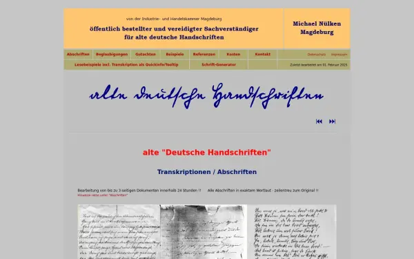 www.deutsche-handschrift.de