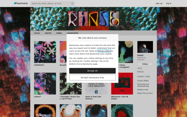 rinse.bandcamp.com