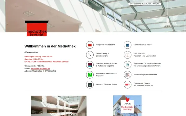 mediothek-krefeld.de