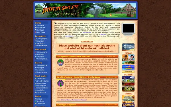 www.adventuregamesite.de