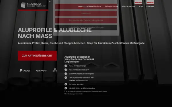 www.aluminium-online-shop.de