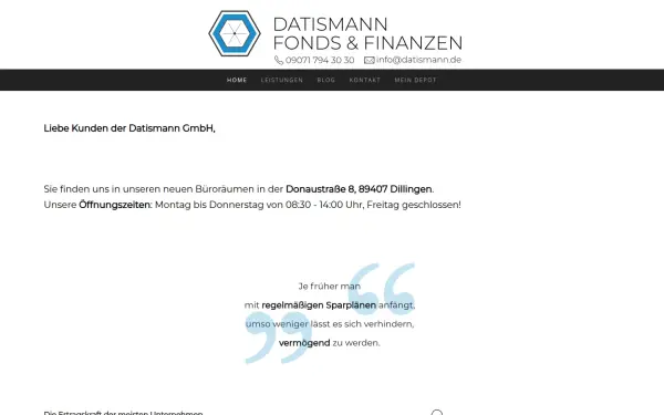 www.datismann.de