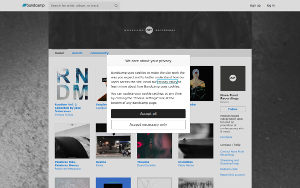 novafundrecordings.bandcamp.com
