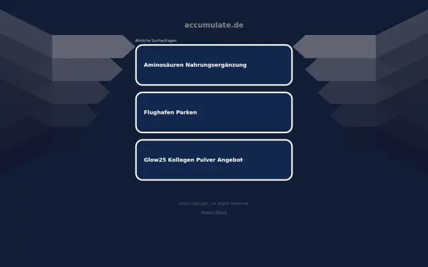 accumulate.de
