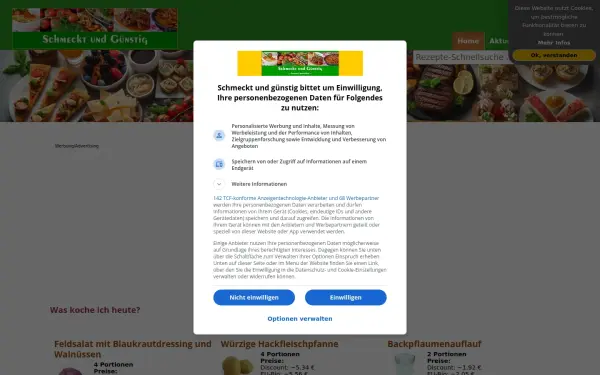 www.schmecktundguenstig.de