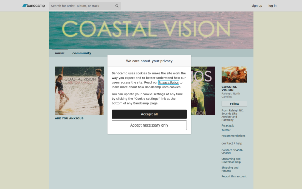 coastalvision.bandcamp.com