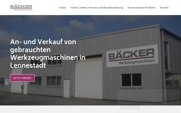 baecker-werkzeugmaschinen.de
