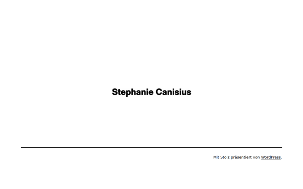 stephaniecanisius.com