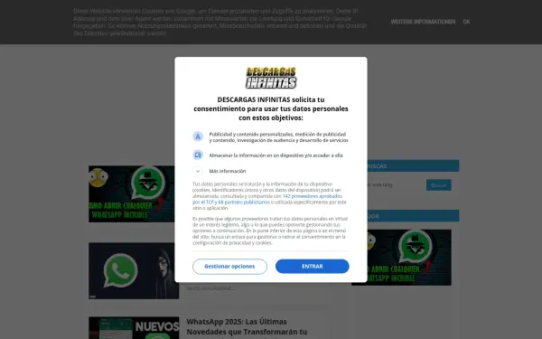 www.descargasinfinitas.net