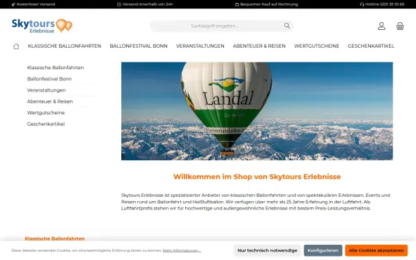 www.skytours-erlebnisse.de