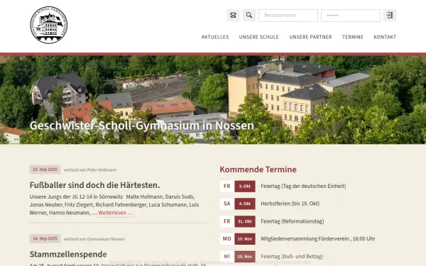 gymnasium-nossen.de