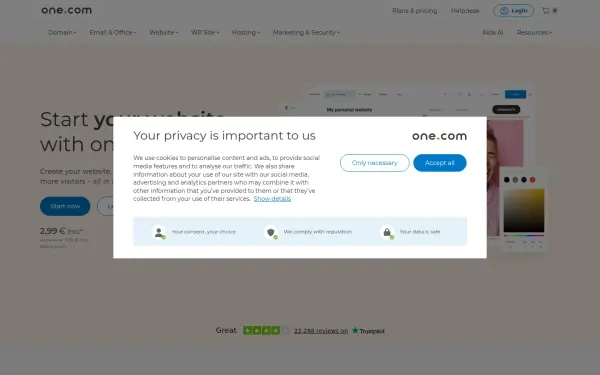 www.one.com