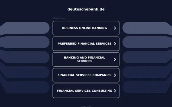 deuteschebank.de