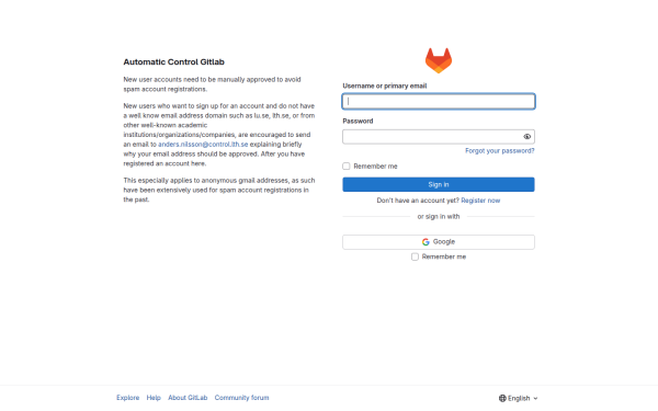 gitlab.control.lth.se
