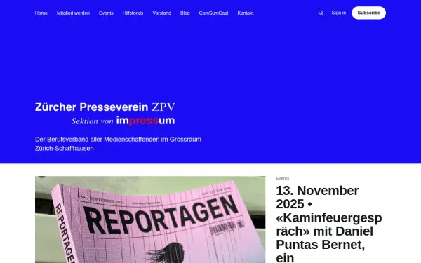 www.presseverein.ch