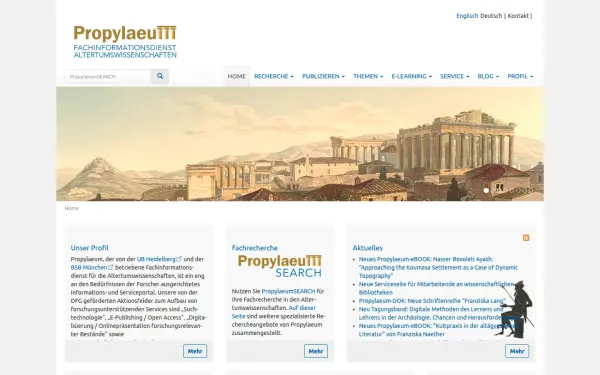 www.propylaeum.de