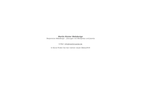 martinruester.de