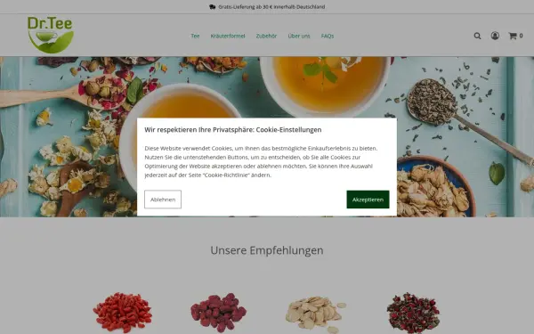 www.drtee.de