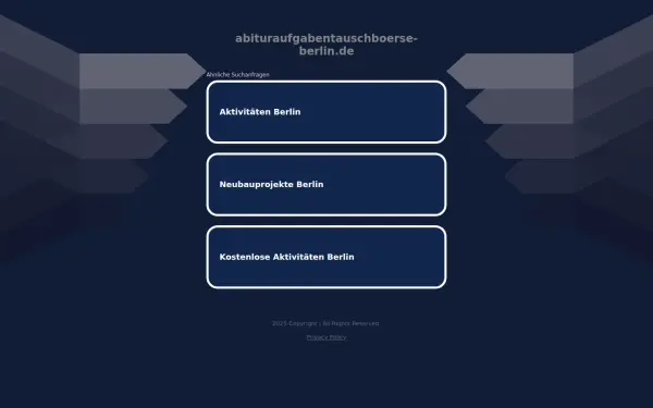 abituraufgabentauschboerse-berlin.de